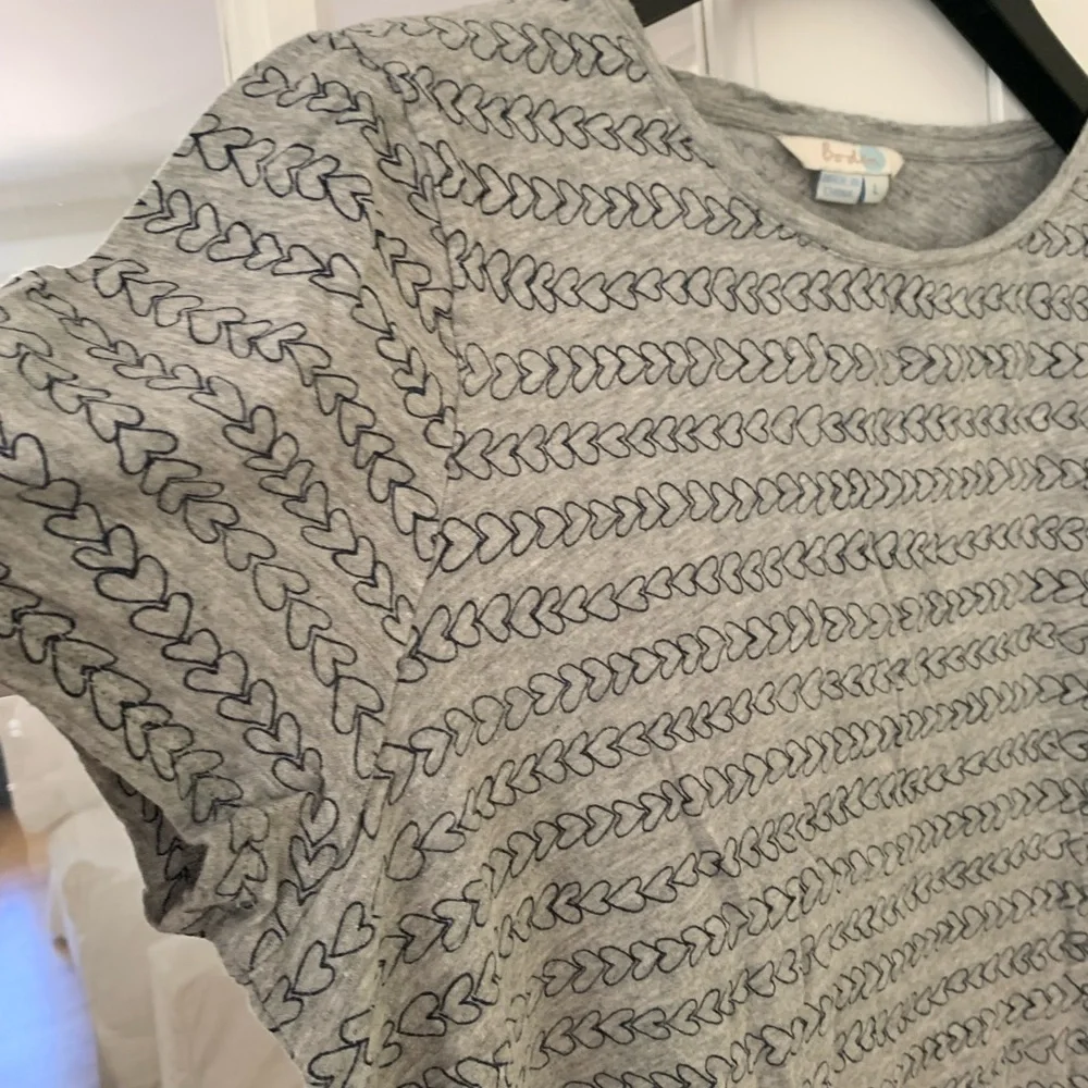 Boden Gray Short Sleeve Tee - Picture 5 of 6